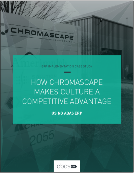 Chromascape cover - abas ERP